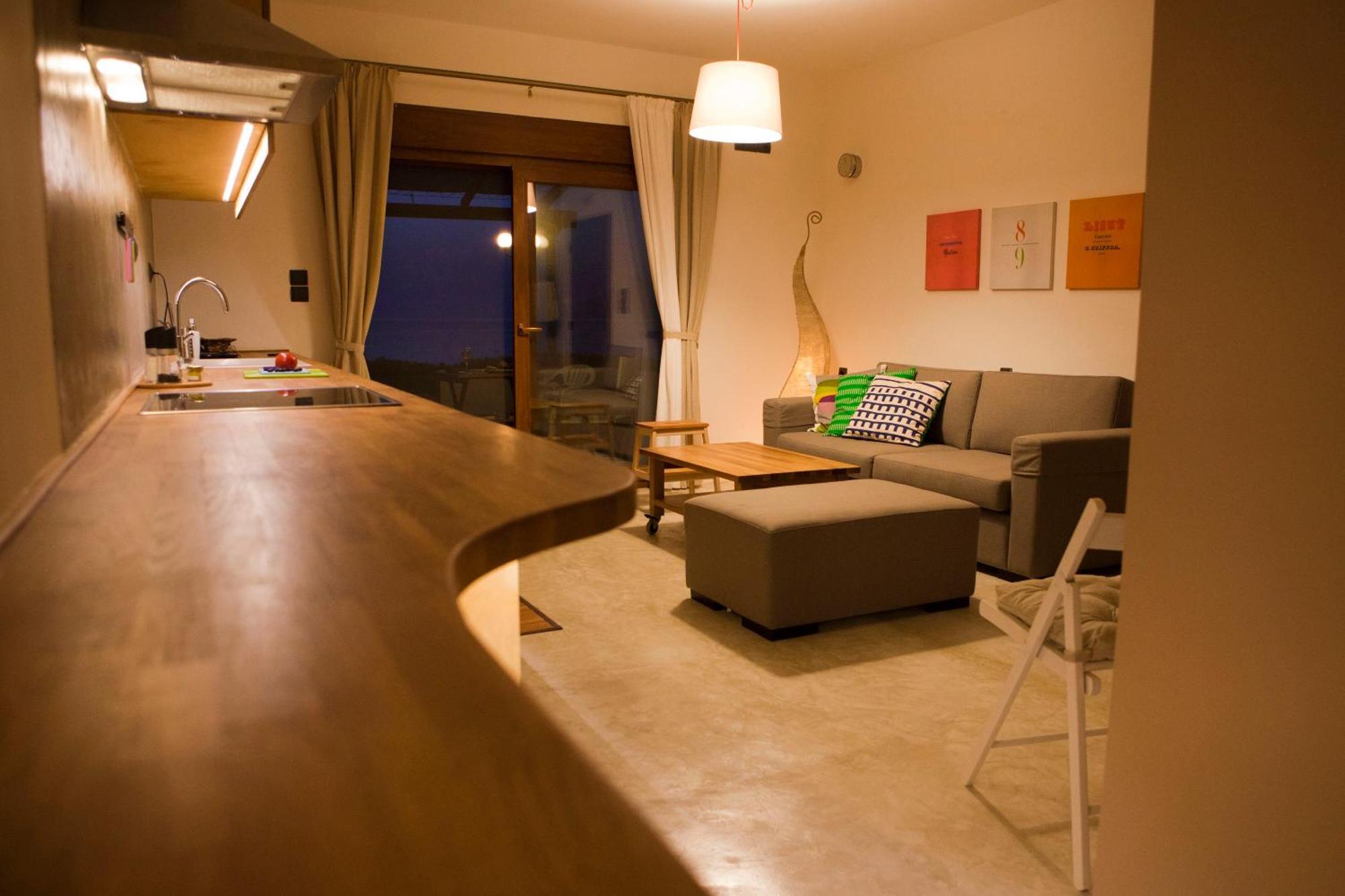 Horizonte Seafront Suites كيساموس المظهر الخارجي الصورة