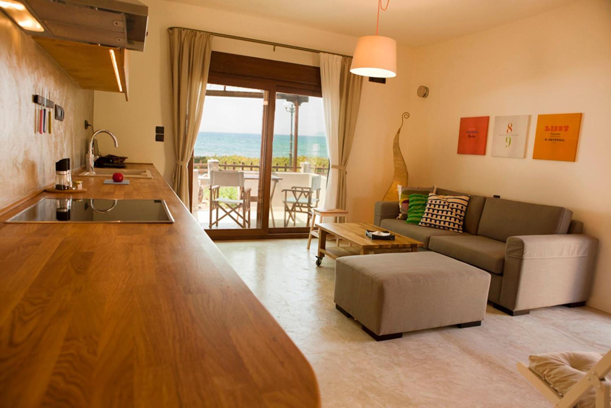 Horizonte Seafront Suites كيساموس المظهر الخارجي الصورة