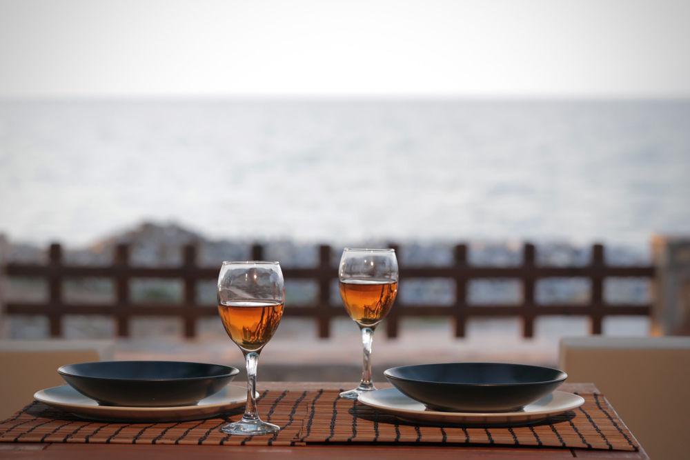 Horizonte Seafront Suites كيساموس المظهر الخارجي الصورة