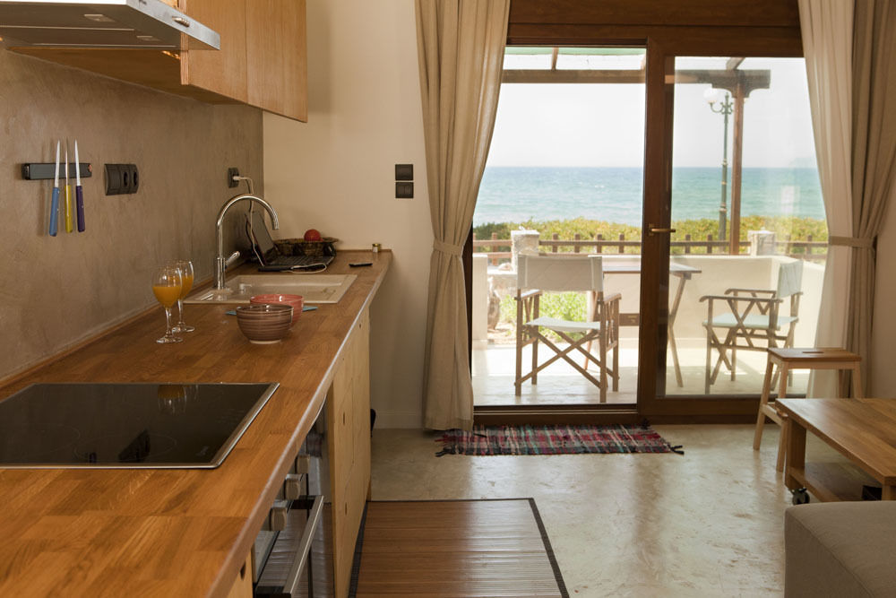 Horizonte Seafront Suites كيساموس المظهر الخارجي الصورة